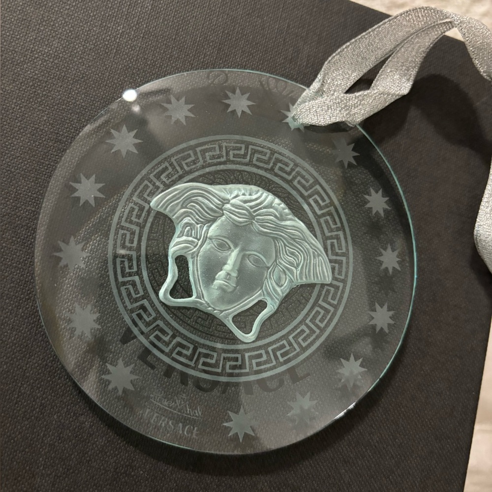 Versace by Rosenthal Medusa Lumière Sun Catcher Ornament